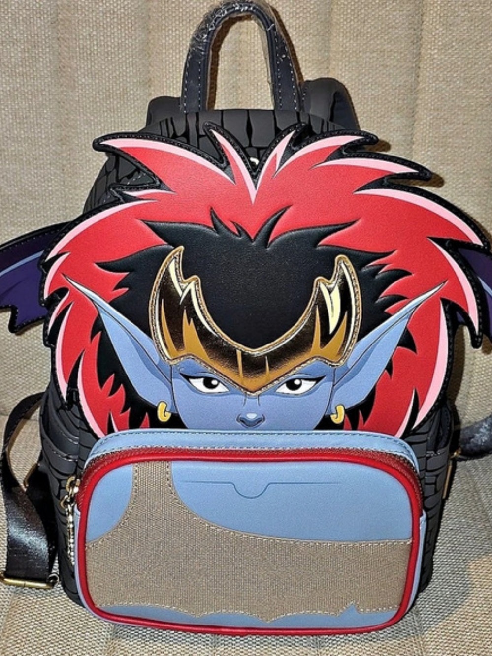 NWT Loungefly Disney Gargoyles Demona Cosplay Mini Backpack